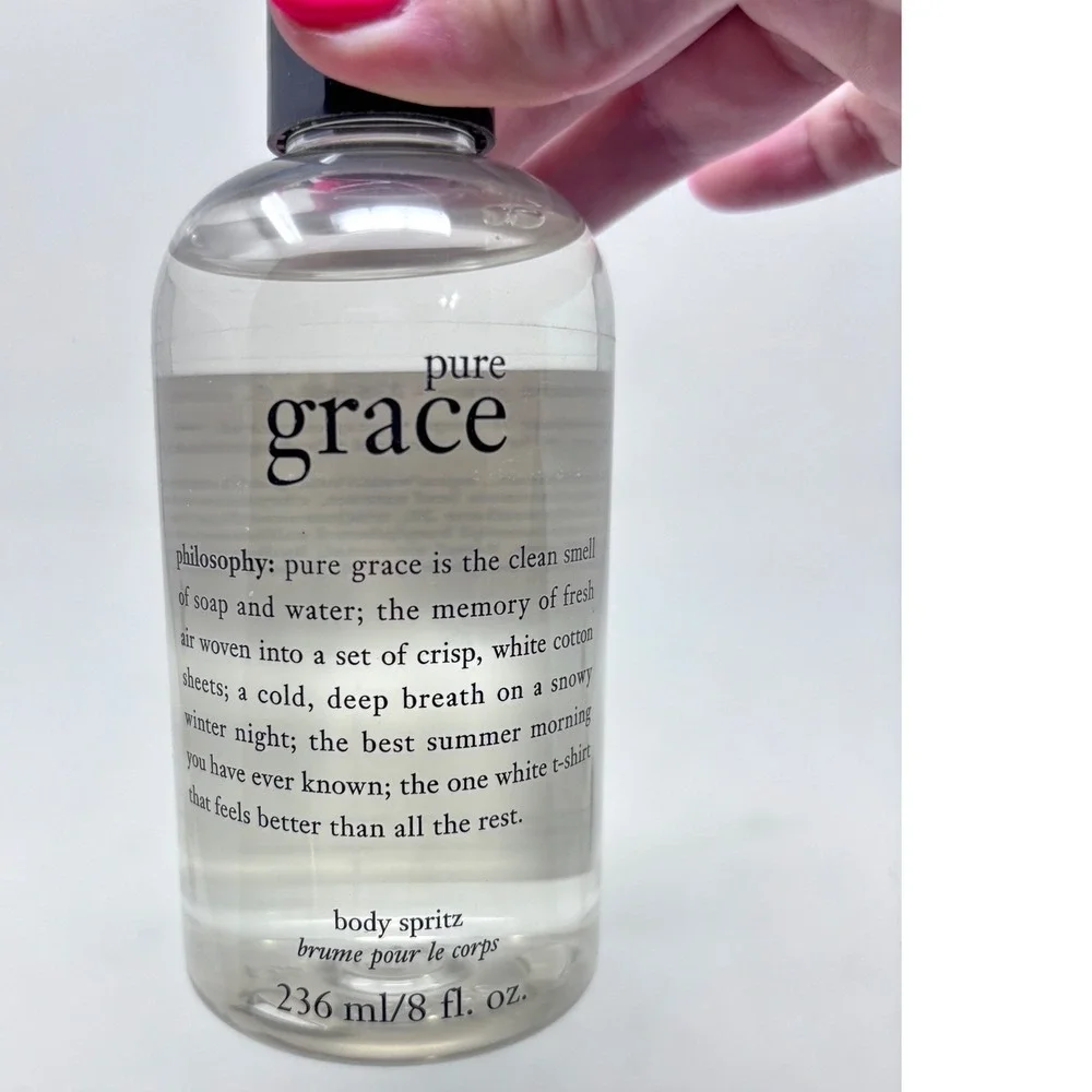 3 Philosophy Pure Grace Body Spritz 8oz Fragrance Mist New